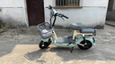 愛瑪電動自行車歡樂豆48V12Ah鉛酸電池續(xù)航40km新國標迷你踏板 源彩塔塔綠 曬單實拍圖