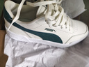 彪馬（PUMA）官方 男女同款情侶輕便經(jīng)典簡約休閑百搭潮流板鞋 CARACAL 369863 煙灰色-綠色-39 40 曬單實拍圖