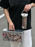 GOOM純鈦保溫杯2025新款女生高顏值大容量吸管水杯子母親婆婆生日禮物 繁花鈦杯-600ml【高檔禮盒】 曬單實(shí)拍圖