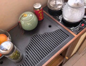木馬人移動茶桌家用小茶臺竹木茶車茶幾茶具套裝自動燒水壺一體茶水柜 楠竹面板*80長+煮茶電器 曬單實拍圖