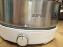 蘇泊爾（SUPOR）0涂層不銹鋼電火鍋 超薄速沸電煮鍋 火鍋專(zhuān)用鍋 家用多功能分體式電熱鍋涮肉多用途鍋 4L /0涂層不銹鋼/商場(chǎng)同款 曬單實(shí)拍圖