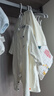babylove【紡軟織柔】新生兒連體衣純棉春秋嬰兒衣服哈衣爬服寶寶和尚服 知蔬達(dá)理-維他橙 59cm 曬單實(shí)拍圖