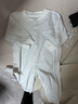 PEPEMAMA純棉嬰兒寶寶爬行服哈衣四季連體衣爬服 U型襠爬服星際宇航藍色 73cm 曬單實拍圖