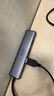 綠聯(lián)USB3.0轉千兆網(wǎng)口Type-C擴展塢分線器網(wǎng)線轉接頭拓展塢RJ45有線網(wǎng)卡轉換器適用蘋果華為筆記本電腦 雙接頭【千兆網(wǎng)卡+3口USB3.0】 曬單實拍圖