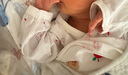 貝瑞加（Babyprints）嬰兒連體衣2件裝新生寶寶蝴蝶衣長袖護肚連身衣滿月服 小兔59 曬單實拍圖