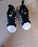 阿迪達斯（adidas）童鞋25夏三葉草男女童小童網(wǎng)面透氣貝殼頭鞋兒童輕便運動鞋JR7411 曬單實拍圖