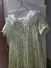 G.DUCKKIDS童裝女童連衣裙夏季兒童裙子夏裝2025新款純色公主裙大童顯瘦長(zhǎng)裙 雙領(lǐng)碎花連衣裙 160 尺碼13~14歲【150-160cm】 曬單實(shí)拍圖