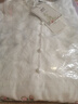 儀纖文藝復古刺繡國風(fēng)雪紡連衣裙五分袖夏季新款收腰顯瘦V領(lǐng)A字裙3545 白色 L 曬單實(shí)拍圖