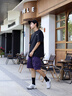 LAZY DAY TREND戶外山系防曬速干T恤男夏季寬松休閑輕量化涼感工裝短袖 曜石黑 L 曬單實(shí)拍圖