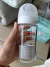 貝親（Pigeon）玻璃奶瓶寬口徑防脹氣240ml M號(hào)奶嘴 3月+ AA187  曬單實(shí)拍圖