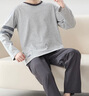 貓人兒童睡衣【100%棉】青少年男童春夏睡衣初高中生可外穿家居服套裝 曬單實(shí)拍圖