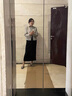 妤遇（YUUZYUUS）品牌女裝小香風(fēng)外套女2025春秋新款小個(gè)子氣質(zhì)名媛粗花呢短款上衣 白色 M 90-105斤 曬單實(shí)拍圖