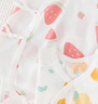貝瑞加（Babyprints）新生兒包屁衣2件裝純棉嬰兒三角爬服夏季短袖連體衣A類內(nèi)衣 粉52 曬單實拍圖