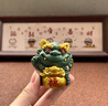 BOSSY故宮風(fēng)文創(chuàng)桌面擺件辦公室玄關(guān)福祿壽五路財(cái)神生日退休禮物送父親 福祿壽喜財(cái)·【萬里江山禮盒裝】 曬單實(shí)拍圖