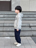 Gap男女童2025秋季新款Logo膠印抓絨套頭連帽衫兒童裝衛(wèi)衣829299 淺灰色 120 cm(6-7歲) 亞洲尺碼 曬單實拍圖