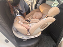 初嬰貝舒悅兒童安全座椅汽車用0-4-12歲嬰兒寶寶車載可坐可躺通風(fēng)加熱 MAX羽紗金+智能通風(fēng)加熱+遮陽(yáng)棚 曬單實(shí)拍圖