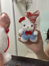 oein粉色小貓掛件玩偶毛絨掛件鑰匙扣女士鑰匙扣高顏值hellokitty掛件 【風(fēng)色小貓掛件】高12CM 曬單實(shí)拍圖