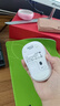 羅技（Logitech）M221 輕音鼠標 無線鼠標 辦公鼠標 對稱鼠標 帶無線微型接收器 米白色 曬單實拍圖