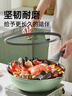 炊大皇炒鍋陶瓷外壁鈦盾0氟不粘鍋微壓不粘平底炒鍋30cm 曬單實(shí)拍圖