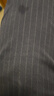 班尼路 BALENO S&K系列三防男士合體直筒休閑褲夏季新款夏裝薄款涼感彈力男褲子 深灰 32 曬單實(shí)拍圖
