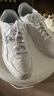 Reebok銳步官方男女鞋COURT ADVANCE時(shí)尚休閑復(fù)古板鞋 GZ9634 白/黑/灰 42 (27cm),US: 9 曬單實(shí)拍圖