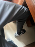 蕉內(nèi)（Bananain）【王一博同款】非常褲503Regular男士長褲春季錐形商務休閑褲子 【王一博同款】黑色 L 曬單實拍圖