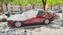 神旅牛津布汽車(chē)車(chē)衣車(chē)罩四季通用加厚防冰雹車(chē)衣車(chē)套防曬隔熱冬季保暖 銀色長(cháng)反光條-升級五層加厚【防冰雹車(chē)衣】 【定制品】下單備注車(chē)型年款 曬單實(shí)拍圖
