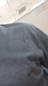 霧卡 【純棉2件裝】短袖t恤男潮流寬松大碼夏天新款休閑純色半袖T恤 鹿角深灰+大R卡其 2XL 建議150-165斤 曬單實(shí)拍圖