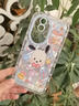 vivoKT貓帕恰狗適用蘋(píng)果16PRO手機(jī)殼iPhone15/14/11PROMAX羽紗泡芙華 榮耀300 PF88涂鴉粉色凱蒂貓+鏡子支架【羽紗泡芙】 曬單實(shí)拍圖