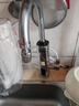 奧克斯（AUX）電熱水龍頭熱水器加熱水龍頭快速熱水變頻恒溫廚房下進水 【大屏數顯】電鍍銀+漏保插頭+萬向噴頭 曬單實拍圖
