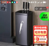 斯圖（sitoo）雨傘架公司酒店大堂雨傘收納架子商用大堂存放架家用落地式傘架 方形雨傘收納桶-黑金 曬單實拍圖