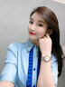 金仕盾全自動(dòng)機(jī)械表女手表女士簡約氣質(zhì)2025新款名牌正品高顏值時(shí)尚休閑 黑鋼黑面女-升級(jí)版-終身質(zhì)保 曬單實(shí)拍圖