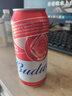 百威（BUDWEISER）經(jīng)典紅罐 淡色拉格 濃郁麥香 蘇超 TOP 450mL 20罐 整箱裝 曬單實(shí)拍圖