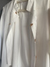 蘿卜唄唄馬面裙女童漢服兒童國(guó)風(fēng)套裝春秋古裝禮服 紅色長(zhǎng)袖套裝  170 曬單實(shí)拍圖
