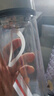 【?京東物流配送】高硼硅雙層玻璃杯大容量泡茶杯水杯子茶水分離 【雙層加厚】茶杯 350ml 1只 曬單實拍圖