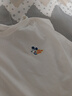 森馬（Semir）迪士尼短袖t恤女中長(zhǎng)款寬松圓領(lǐng)上衣25夏涼感打底衫109325100025 曬單實(shí)拍圖