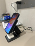 areshQi2三合一無線充電器折疊磁吸magsafe適用蘋果iPhone16 pro max底座iWatch手表支架耳機桌面充電站 qi2認(rèn)證【可折疊鋁合金機身】 曬單實拍圖