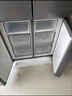 美的（Midea）慧鮮480升雙變頻一級(jí)能效十字四開(kāi)門雙開(kāi)對(duì)開(kāi)門超薄家用471姐妹款電冰箱風(fēng)冷大容量國(guó)家補(bǔ)貼20% BCD-480WSPZM(E) 曬單實(shí)拍圖