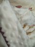無(wú)印良品A類(lèi)母嬰級全棉皺皺紗豆豆絨毯子 兒童安撫午睡蓋毯100*120cm熊頭 曬單實(shí)拍圖