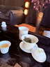 塔馳密司  TOUCH MISSTouch Miss天然烏金石茶盤家用石頭茶臺現代簡約茶海功夫茶具托盤 升級款(帶擋水)80*40*3CM 曬單實拍圖