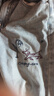 紫涵（ZIHAN）紫涵刺繡做舊牛仔闊腿褲女2025年夏季新款高腰直筒顯瘦純棉休閑褲 牛仔藍 XS 曬單實拍圖