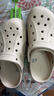 卡駱馳crocs卡駱馳貝雅云彩女士洞洞鞋|208186 冬日白-11S 37/38(240mm) 曬單實拍圖