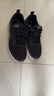 斯凱奇（Skechers）男鞋夏季2025新款黑色網(wǎng)面運(yùn)動(dòng)鞋透氣輕便軟底緩震跑步鞋休閑鞋 黑色/白色-BKW 41 曬單實(shí)拍圖