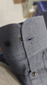 NAUTICA TAILORED【厚款磨毛】長袖襯衫男春季商務純棉正裝襯衣牛仔藍42 曬單實拍圖