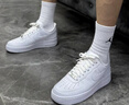 耐克（NIKE）空軍一號男鞋 低幫純白AF1空軍一號AIR FORCE1 經(jīng)典運動(dòng)休閑鞋 CW2288-111 44.5 曬單實(shí)拍圖