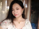 AIOSC小清新花朵耳環(huán)少女可愛甜美森系耳墜小眾獨(dú)特設(shè)計感耳釘純銀耳飾 【郁金香吊墜耳釘】一對裝 曬單實(shí)拍圖