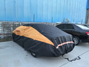 御山河牛津布車衣全車罩通用遮陽隔熱防曬防雨防塵汽車保護(hù)套膜四季通用 黑武士全防護(hù)【600D牛津布車衣】 加厚納米涂層加棉款【送收納袋】 曬單實拍圖