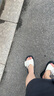 意爾康女鞋時(shí)尚小香風(fēng)涼鞋厚底增高松糕休閑涼拖 093W 米白色 36 曬單實(shí)拍圖