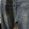 真維斯（JEANSWEST）牛仔褲女時尚微喇褲夏季高腰小個子休閑顯瘦褲子女復古藍M 曬單實拍圖
