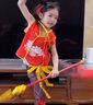 句可火尖槍乾坤圈哪吒玩具混天綾乾坤圈哪吒套裝兒童舞臺演出道具玩具 【3件套】火尖槍+乾坤圈+混天綾 曬單實拍圖